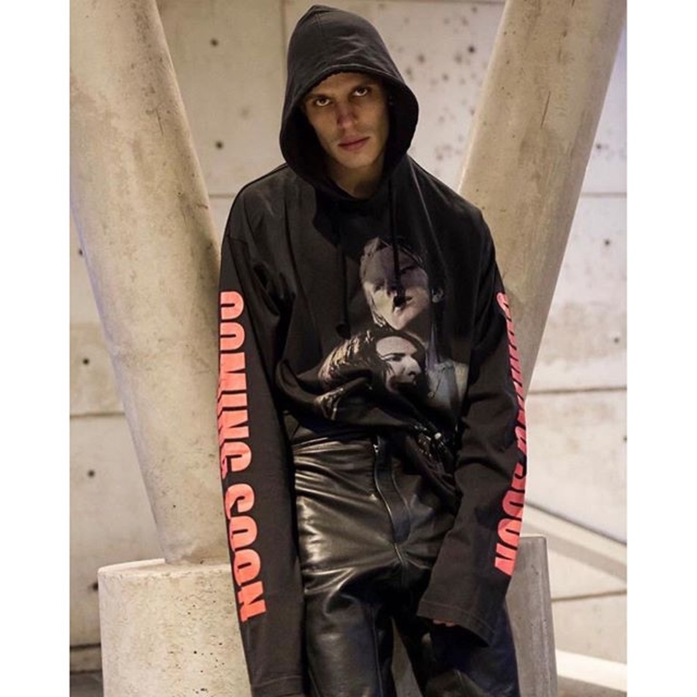 Vetements Spring 2016 Coming Soon hoodie